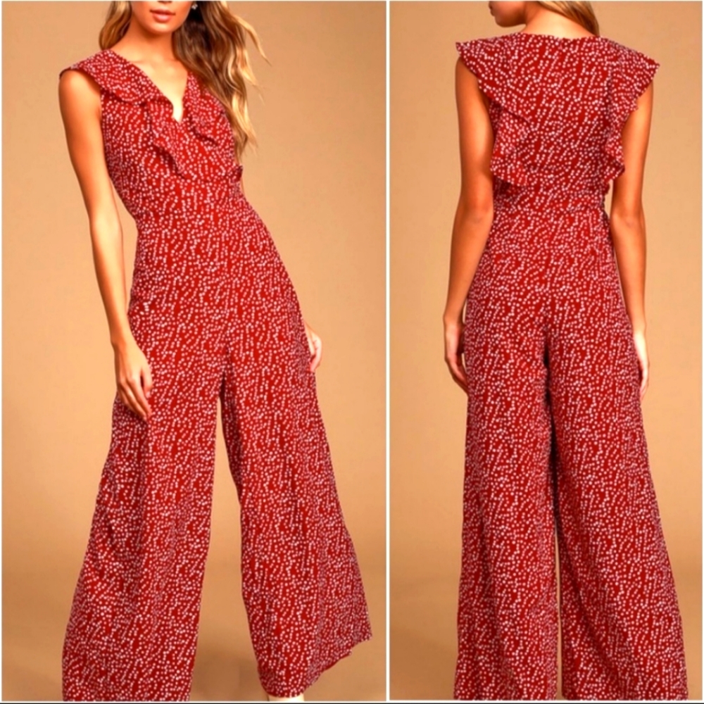 Polkadot, polka dot,dots,jumpsuit,large,Gorgeous jumpsuits,Lulu's